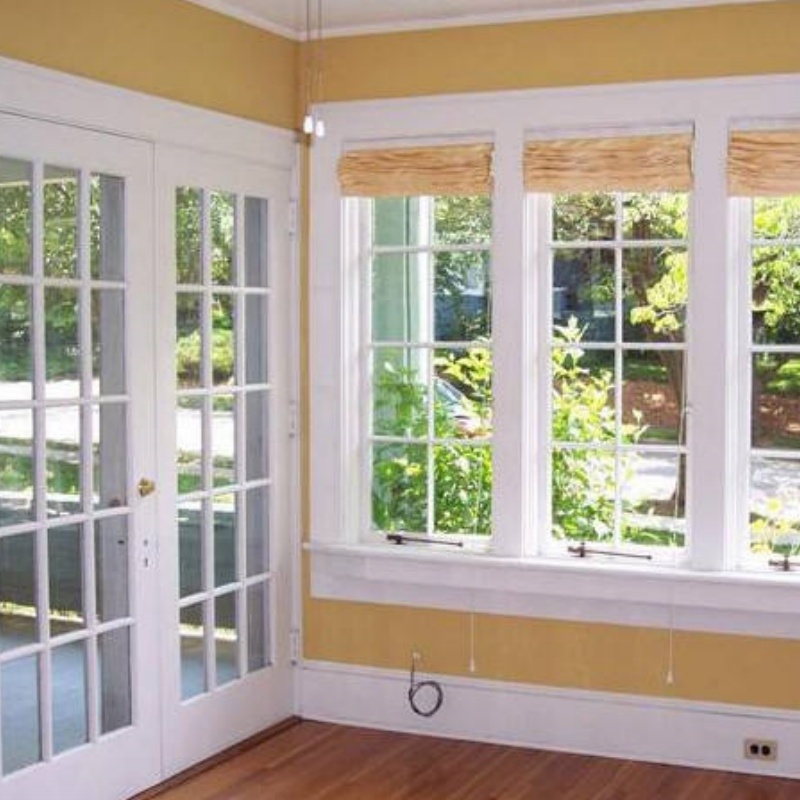 Premium 60-Minute Fireproof PVC Interior Door for Safety