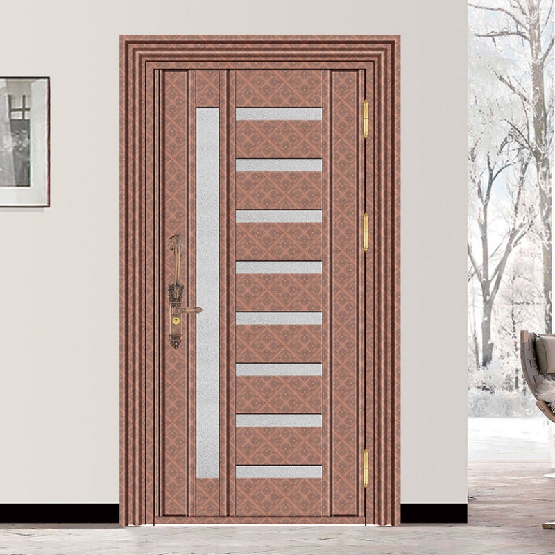Hot Sale Entry Metal Steel Door for House Security Stainless Steel Door