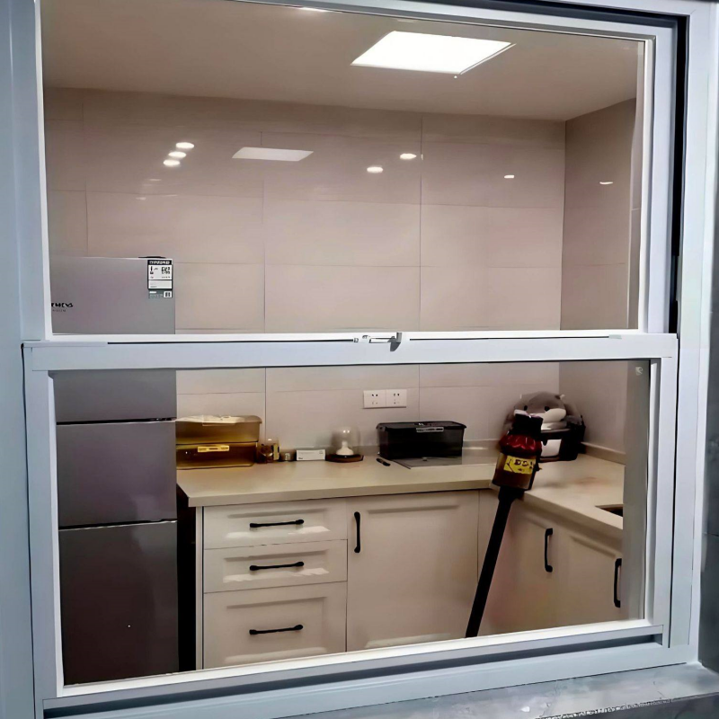 PVC Roller Shutter Window with Tilt and Turn Window for Modular Housing
