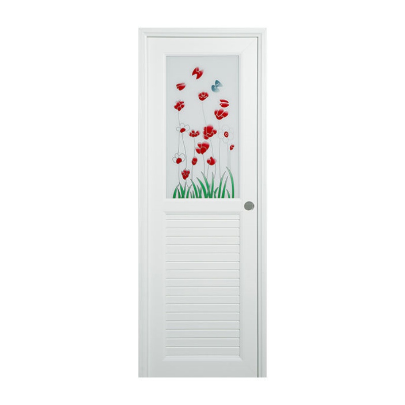 Weiya Hotel Fire Rated PVC Interior Door for Safety