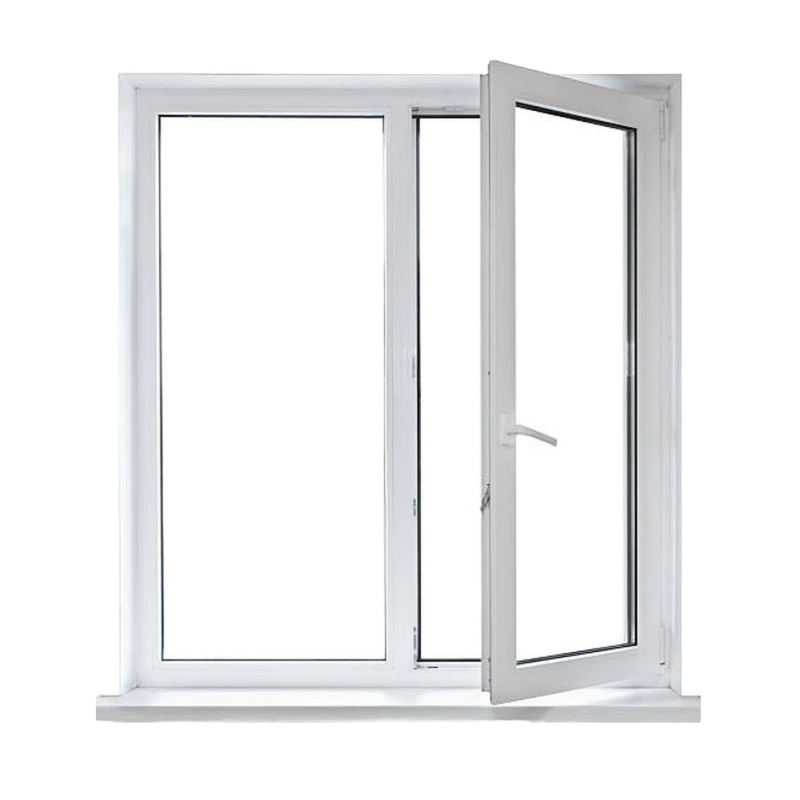 High Performance Nafs Test Energy Saving Triple Double Glazed UPVC PVC Vinyl Flanged Casement Awning Fixed Tilt and Turn Window with Nailing Flange for Canada
