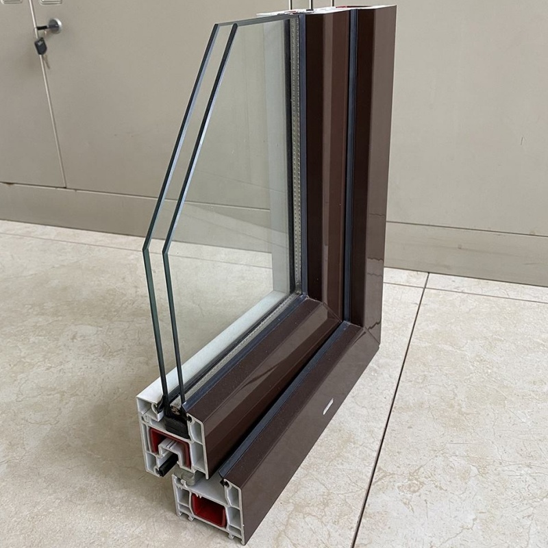 Noise-Reducing Laminated Glass UPVC Awning Windows for Studios