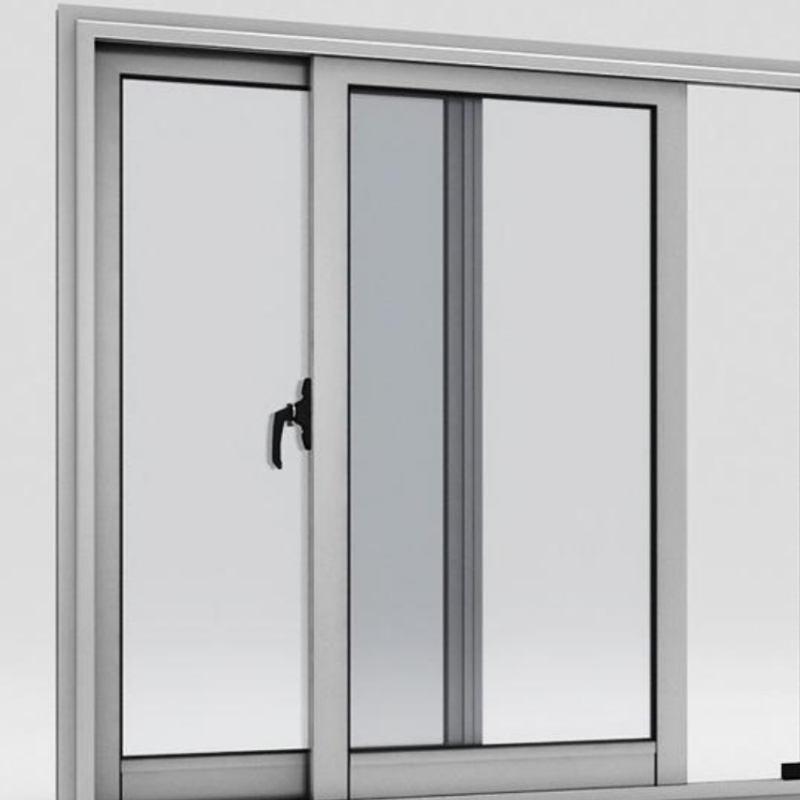 North American Window Single Hung Vertical Sliding Conch Brand PVC Window China Factory PVC Hung Windows