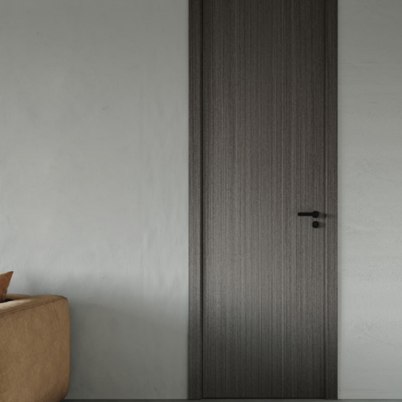 Modern Solid Oak Wooden Interior Door for Bedroom Office and Hotel Use