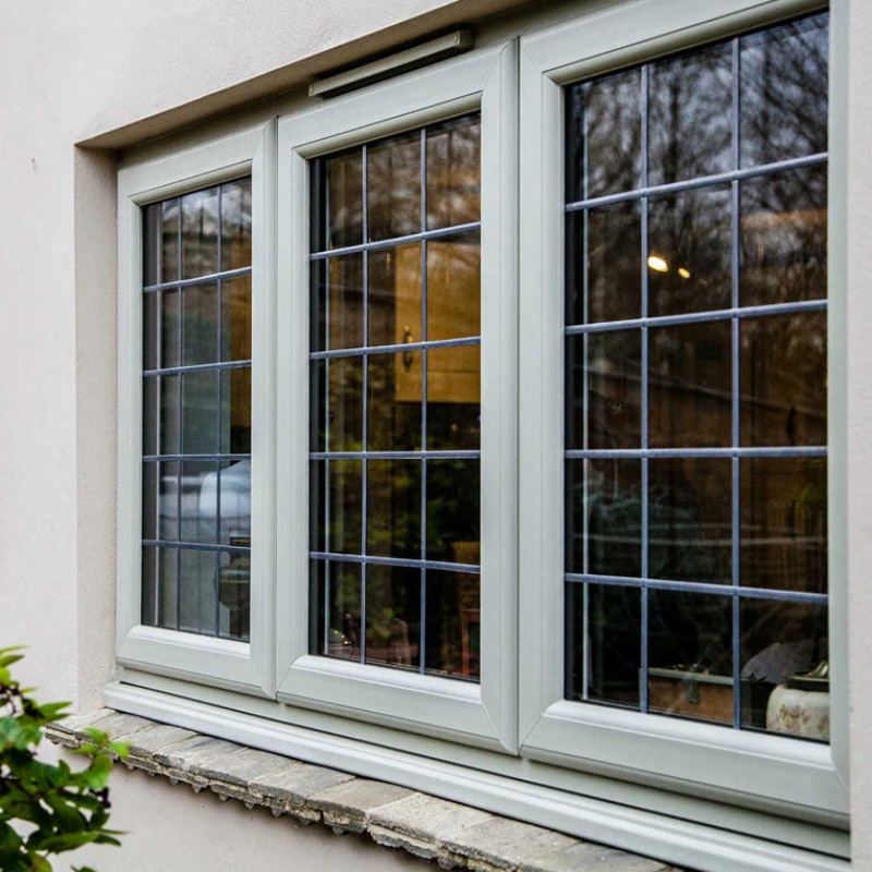 Dust-Proof Thermal Insulation Tryba Shanghai Modern Style Windows PVC Window