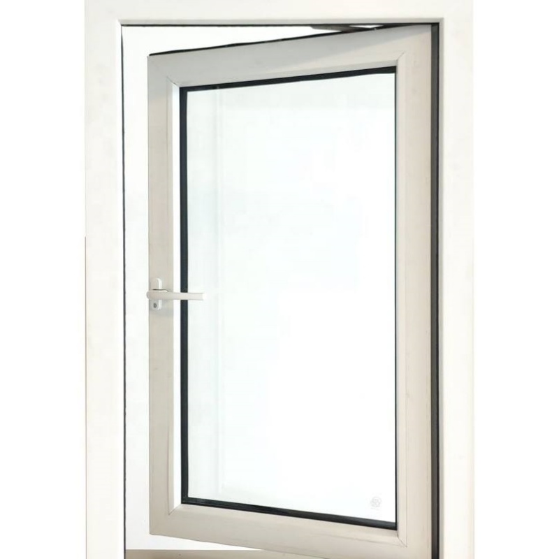 UPVC PVC Windows Single Double Glassed Sliding PVC Windows with Grill Design for Residences Workshop