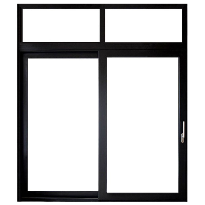 Tegood Factory Price French Style Grill Design PVC Black or White UPVC Sliding Windows