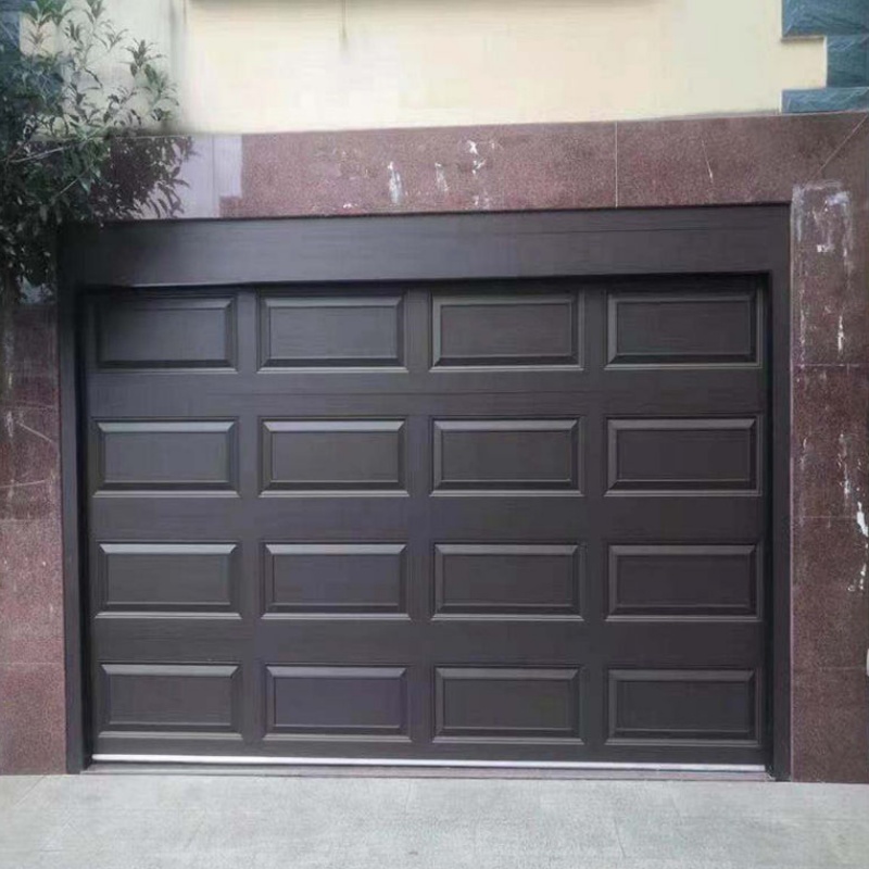 Durable Steel Resistant Garage Door Panels with Pedestrian Door Integrated