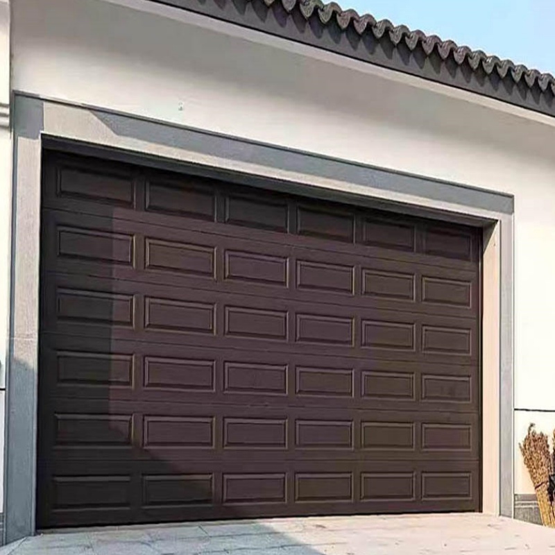 Exterior Industrial Insulated Sectional Automatic Galvanized Steel Garage Rolling Door