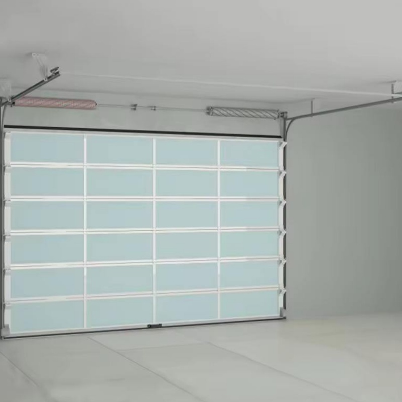High Security Waterproof Insulated Aluminum Panel Remote Control Garage Doors for Residence