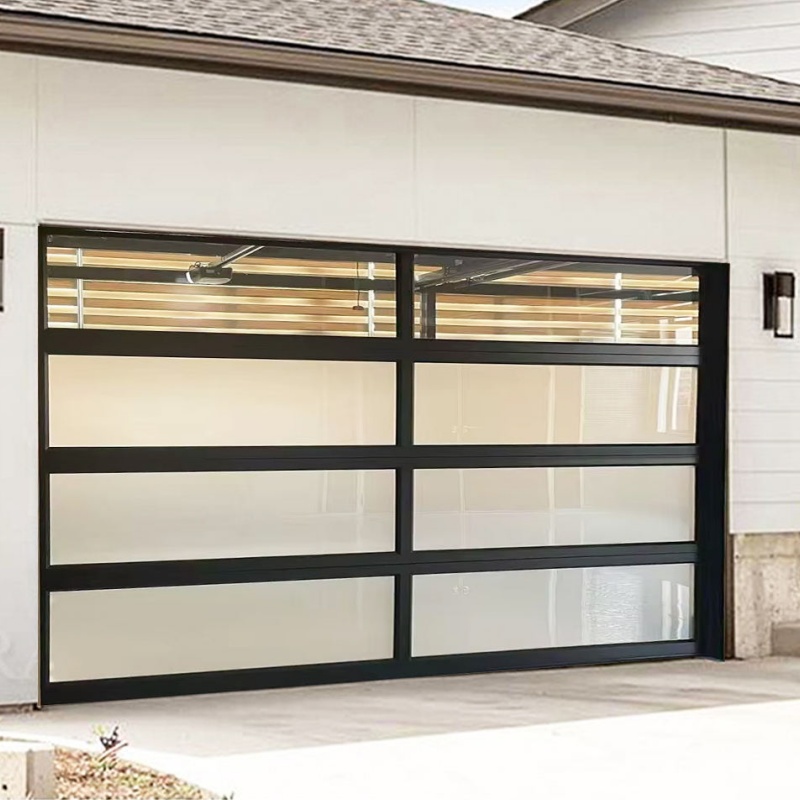 Electric Track Garage Insulating Grill Roll up Fast High Speed Hard Panel Door with Motor