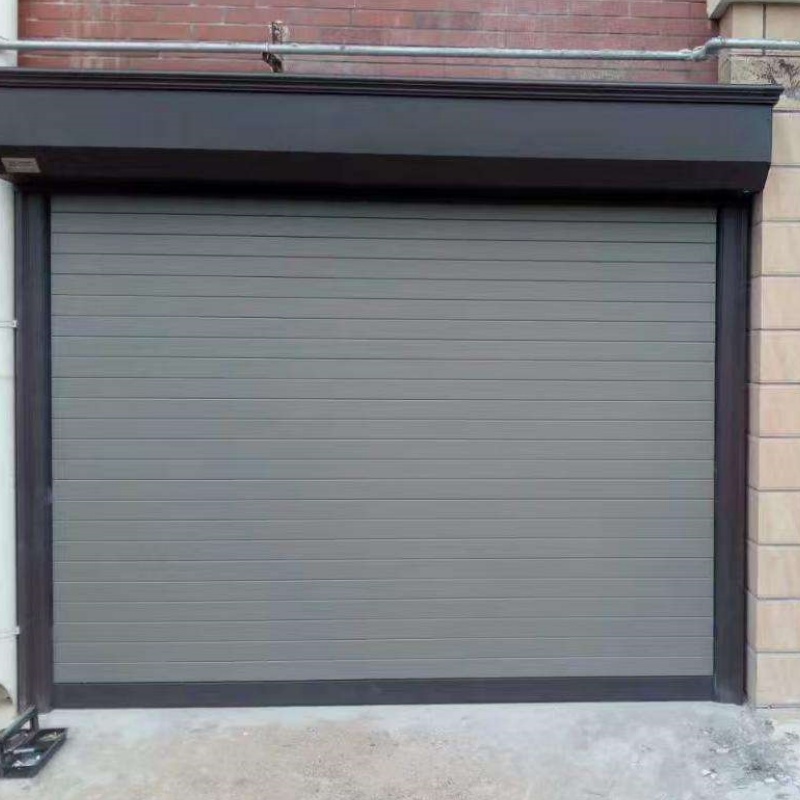 Steel Garage Door Sectional Automatic Pintu Garasi with Doors and Window
