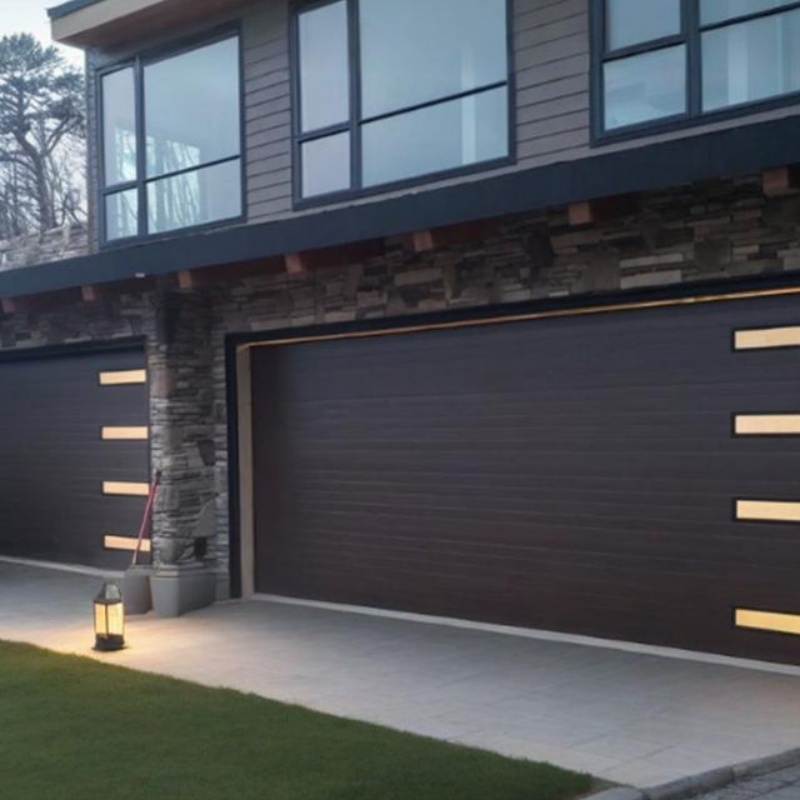 Automatic Sectional Garage Door Lift up Torsion Spring Industrial Lifting Door