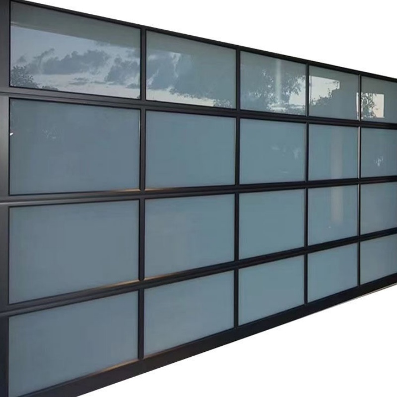 High Quality Electric Automatic Remote Control Weather Resistant Eco-Friendly Garage Doors