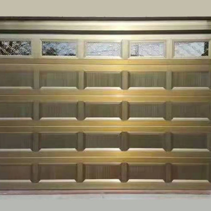 Newton Weather Resistance Modern High Strength Security Galvanized Automatic Sectional Garage Door