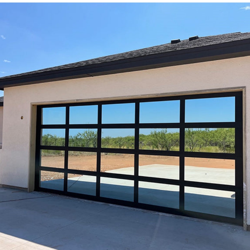 Electric Track Garage Insulating Grill Roll up Fast High Speed Hard Panel Door with Motor
