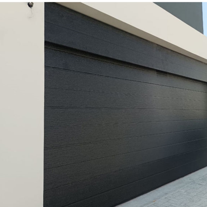 Newton Customized Windproof Sectional Residential Aluminum Garage Door Overhead Garage Door
