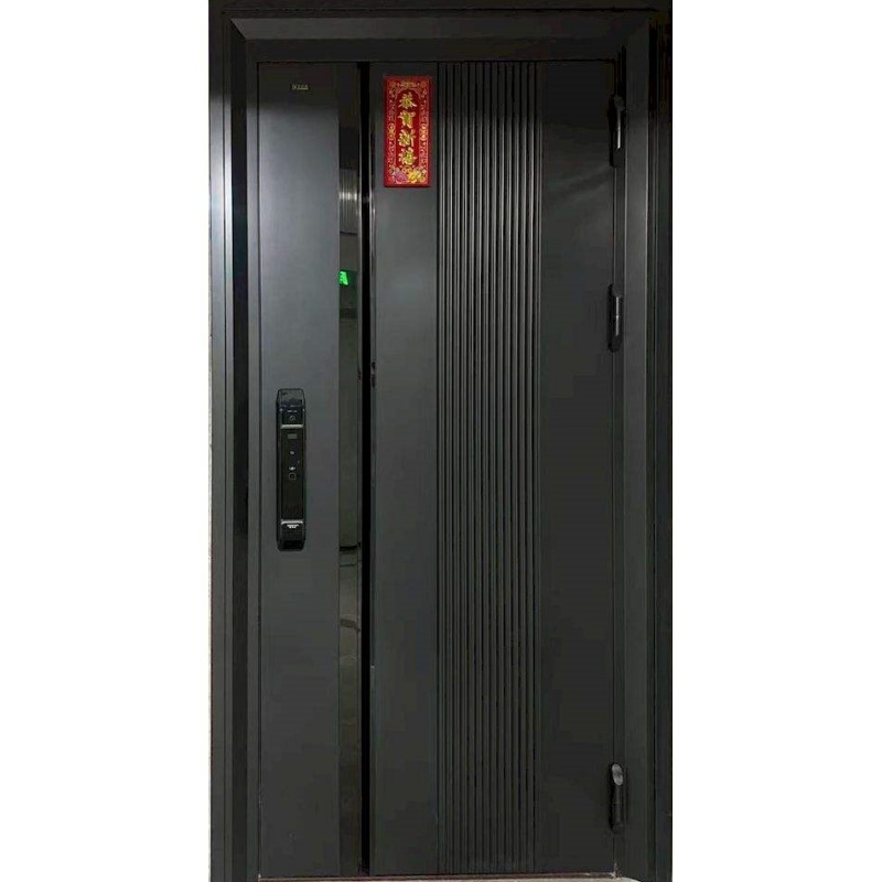 New Style House Entrance Door Stainless Steel Metal Carving Aluminum Door