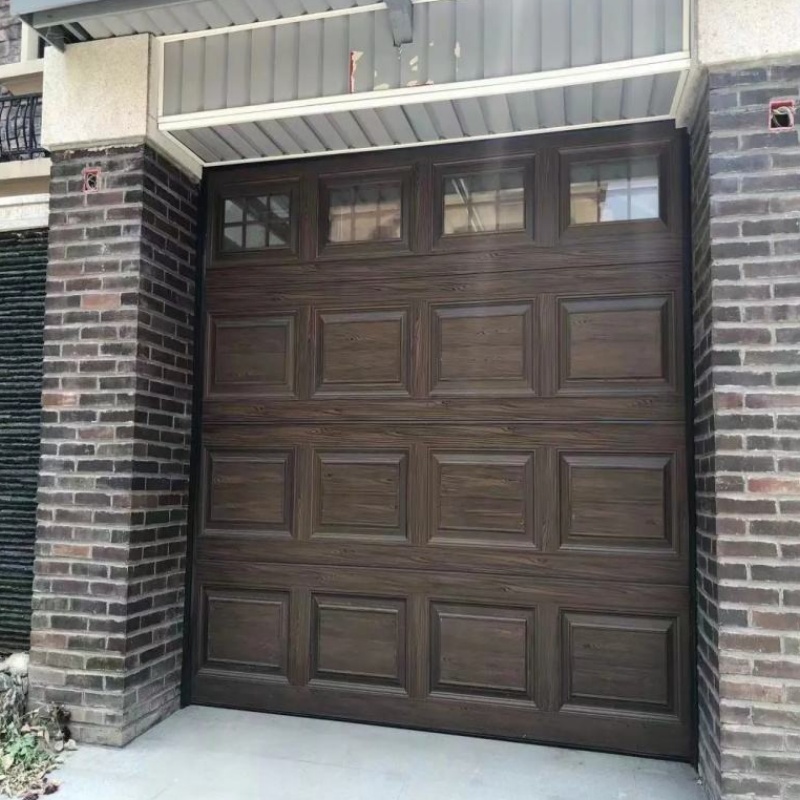 Newton Weather Resistance Modern High Strength Security Galvanized Automatic Sectional Garage Door