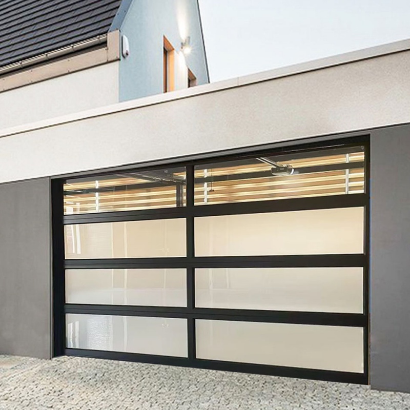 Electric Track Garage Insulating Grill Roll up Fast High Speed Hard Panel Door with Motor