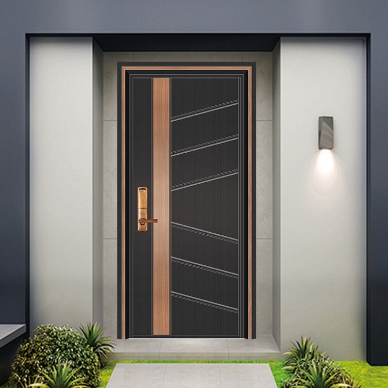 Best Selling Villa Home Entrance Door Security Aluminum Stainless Steel Door