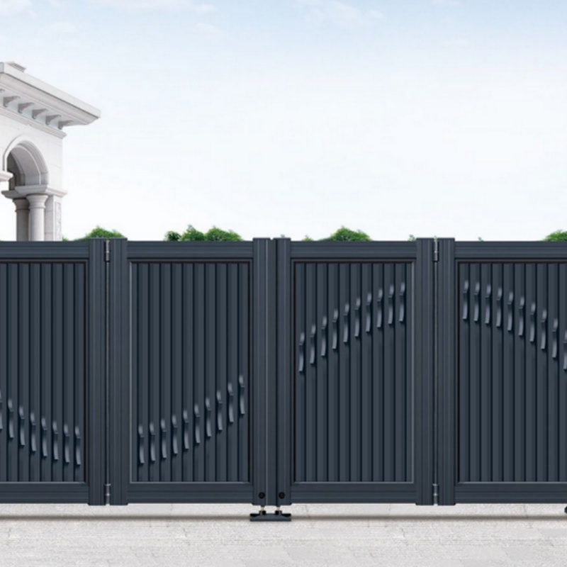High-Quality Modern Outdoor Courtyard Entrance Aluminum Gates