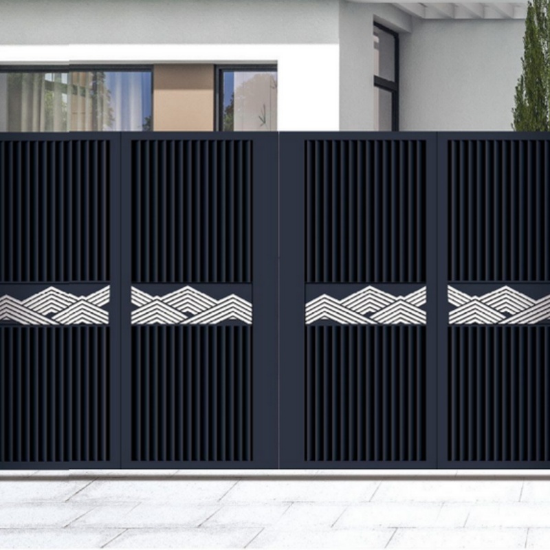 China Competitive Price Courtyard Entrance Aluminum Gates Garden Gate