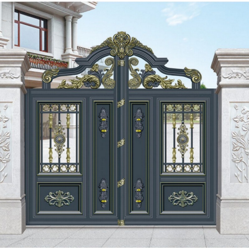 High Quality Aluminum Alloy Door Courtyard Gate for Garden Villa