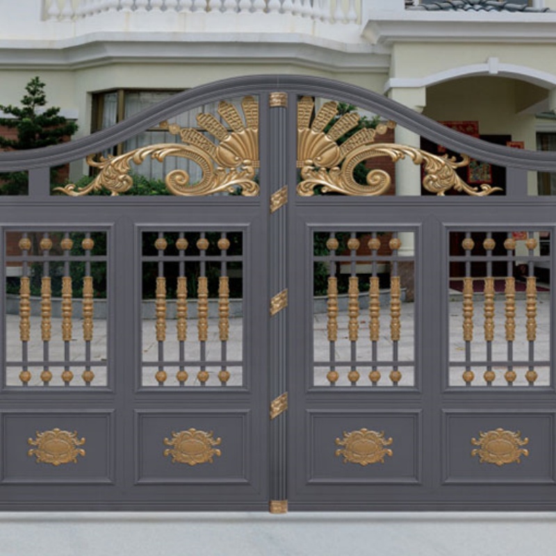 Manufacturer Wholesale Aluminum Door Courtyard Gate
