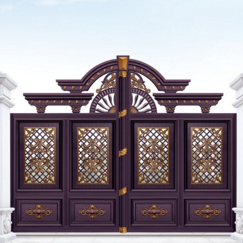 High Quality Aluminum Alloy Door Courtyard Gate for Garden Villa
