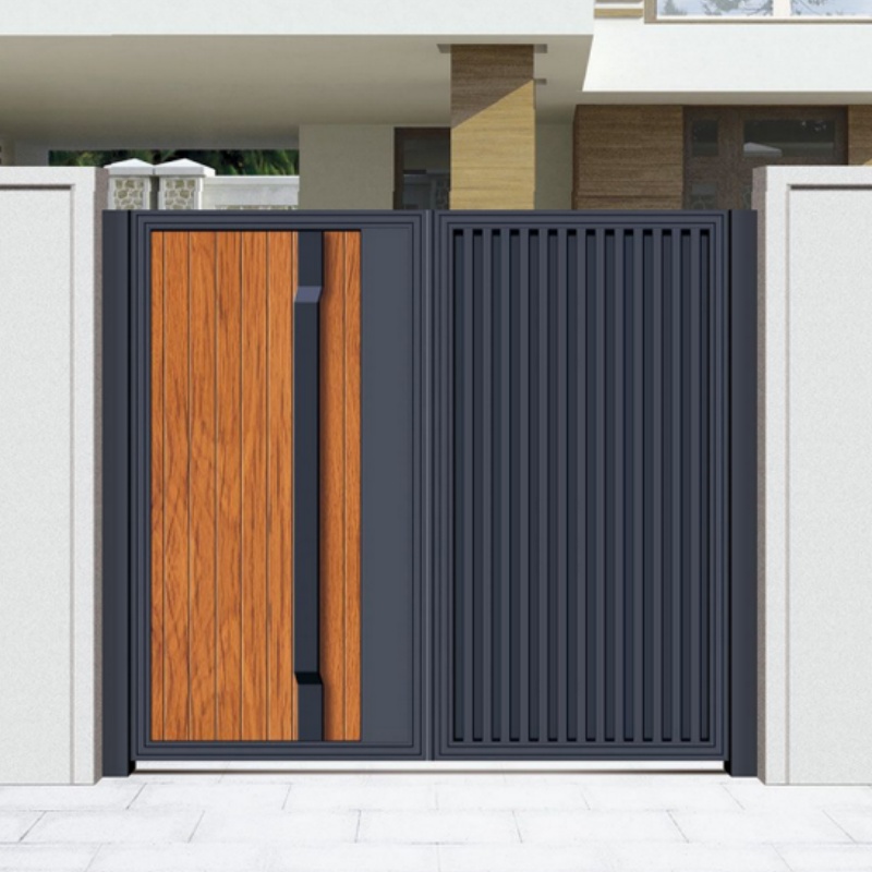 China Competitive Price Courtyard Entrance Aluminum Gates Garden Gate