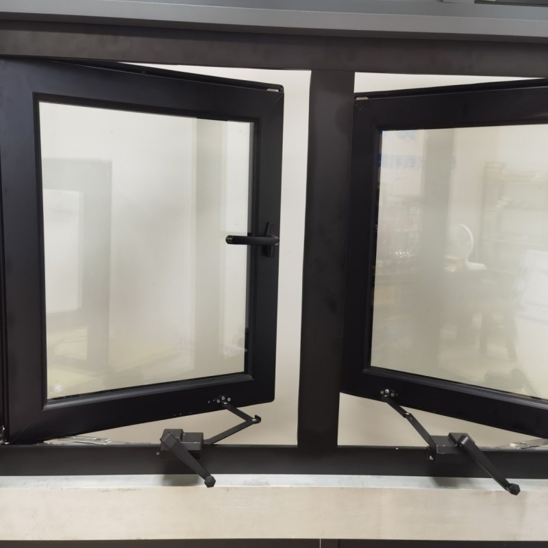 China Manufacturer Aluminum Round Windows Non-Thermal Break/Thermal Break Horizontal Louver Window