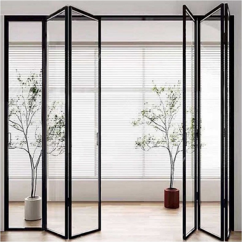 Swing Blast Custom Made Vintage French Aluminum Alloy Door Retro