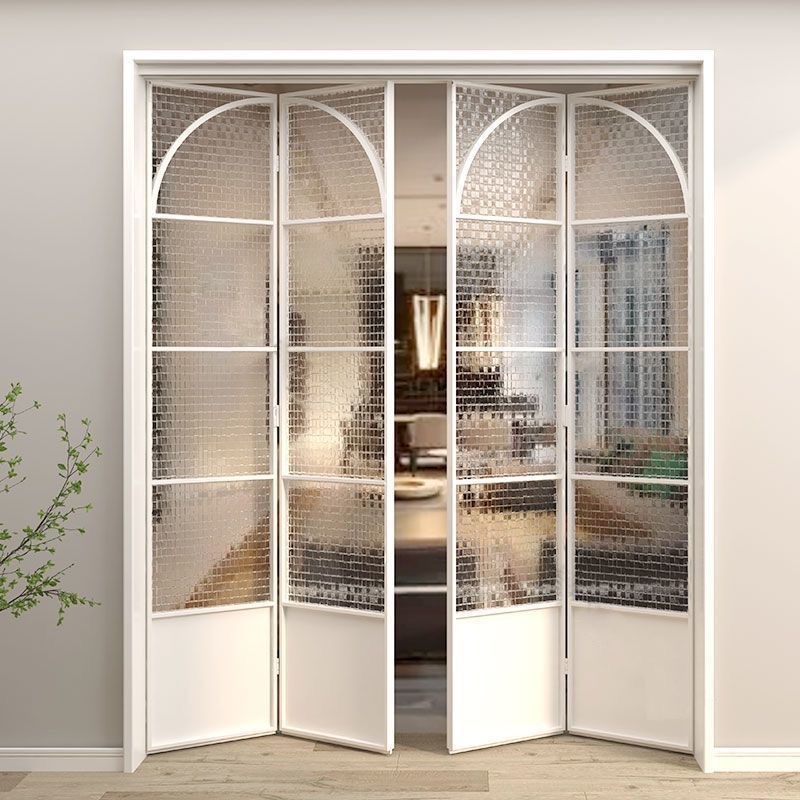 Swing Blast Custom Made Vintage French Aluminum Alloy Door Retro