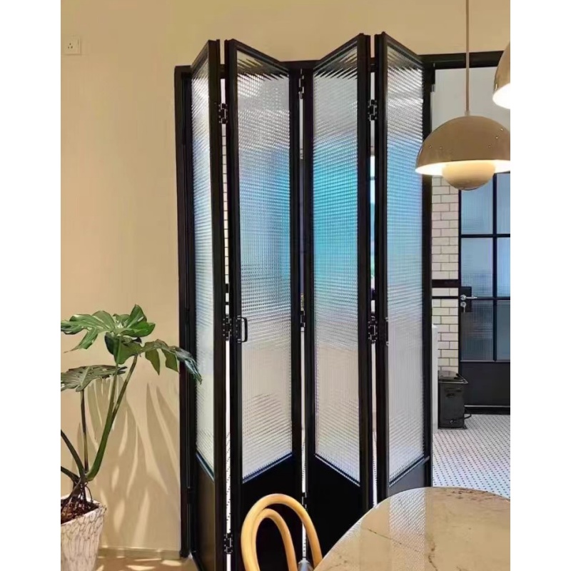 Anti-Vibration OEM ODM Custom Single Leaf French Retro Style Aluminum Glass Doors