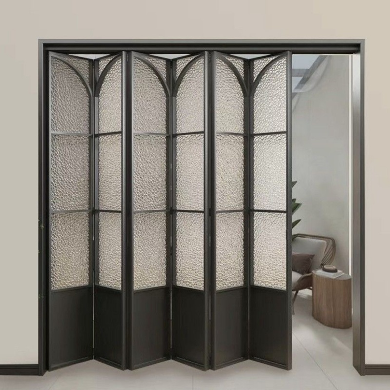 OEM ODM Custom French Retro Style Home Aluminum Alloy Profile Glass Door