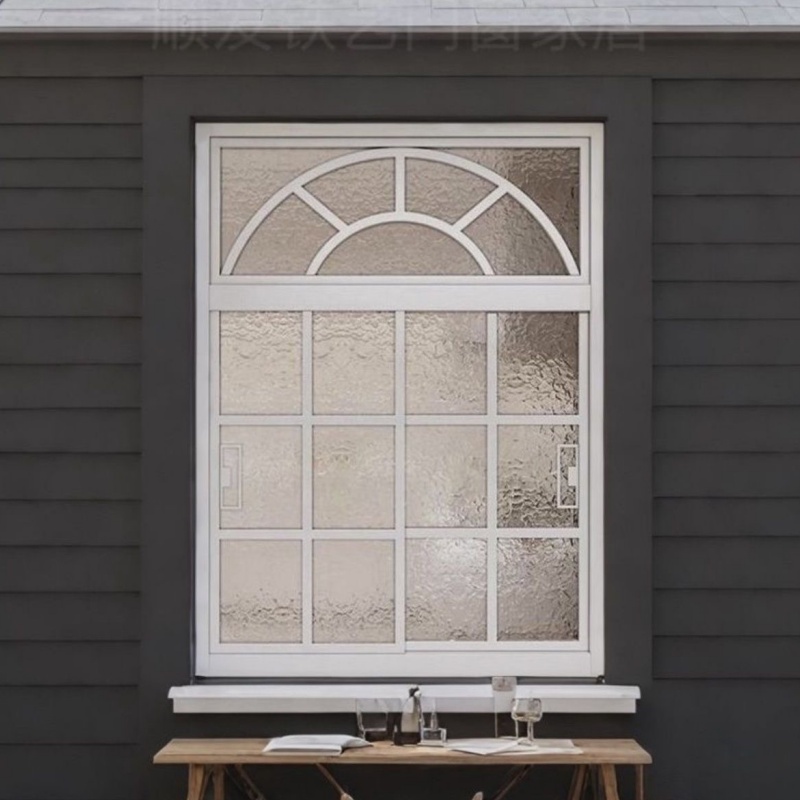 Elegant Custom Glass and Aluminium Alloy French Entrance Door