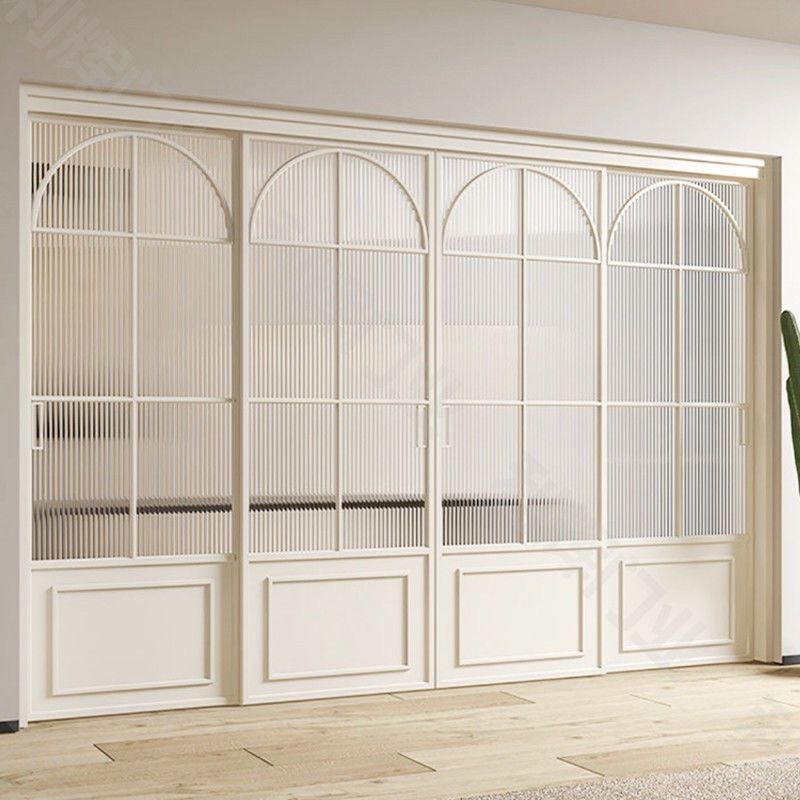 French Retro Slim Product Aluminum Doors and Windows with Extremely Narrow Frames That Resemble Steel in Material